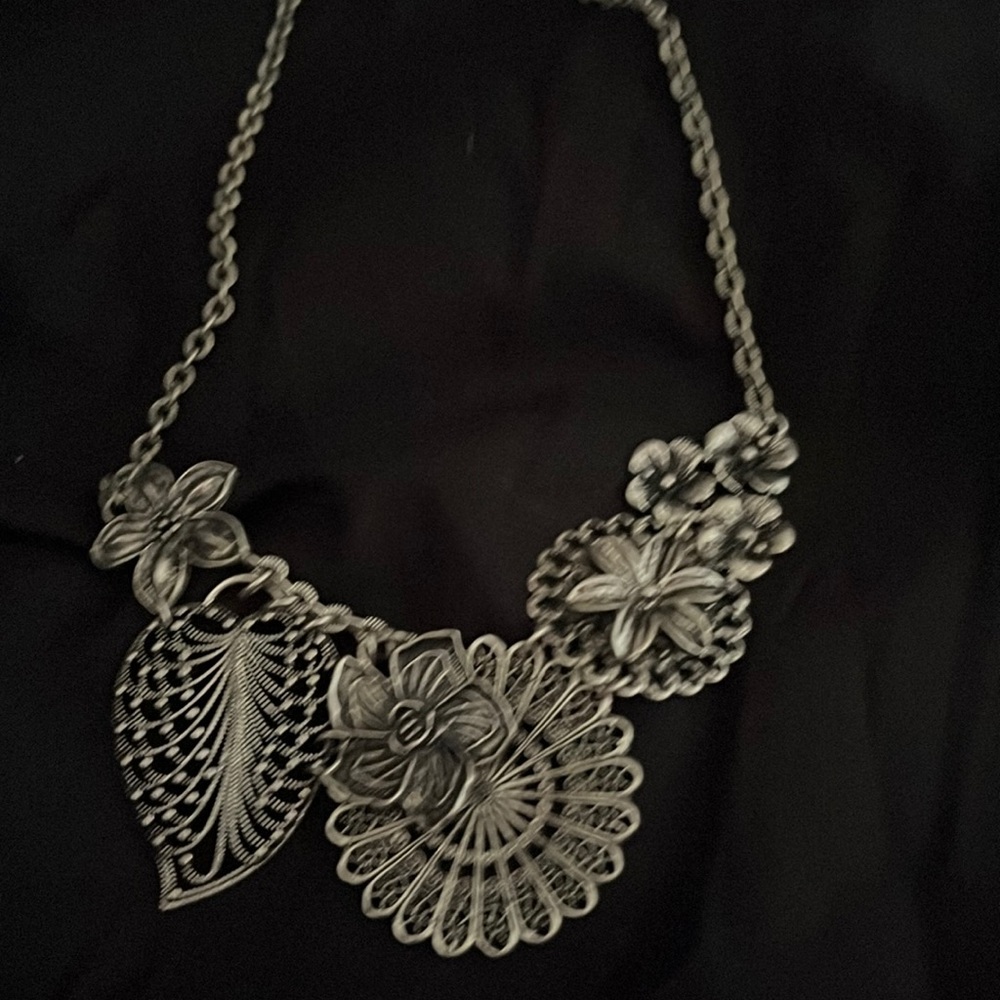 Beautiful floral necklace